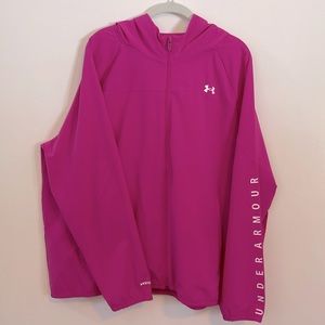 EUC Under Armor Plus size windbreaker
